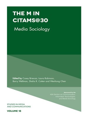 cover image of Studies in Media and Communications, Volume 18